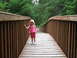 Lily on the bridge - 2007